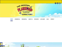 Tablet Screenshot of playgrounddirectory.com